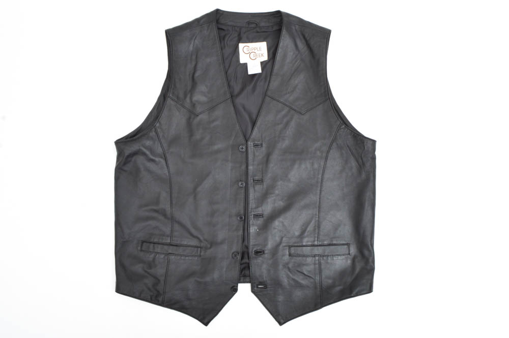 Genuine Leather Men's Outerwear