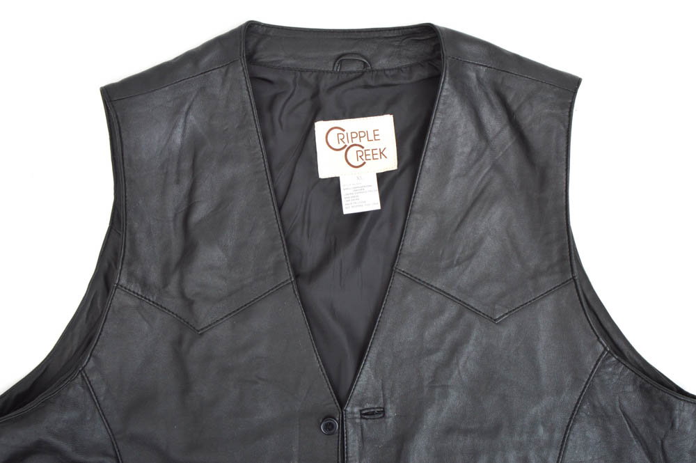 Genuine Leather Men's Outerwear