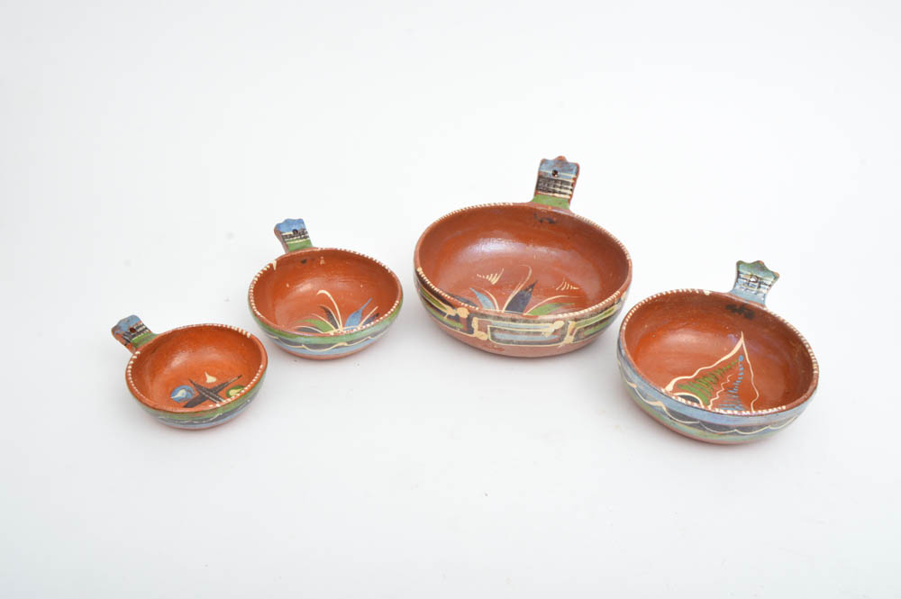 Mexican Red Ware Pottery