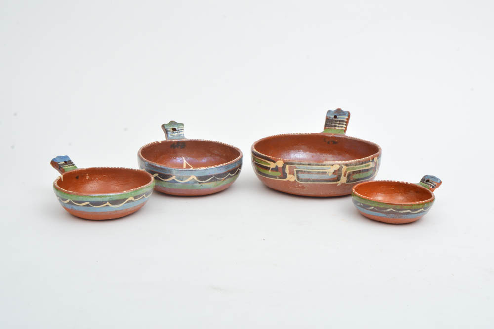 Mexican Red Ware Pottery