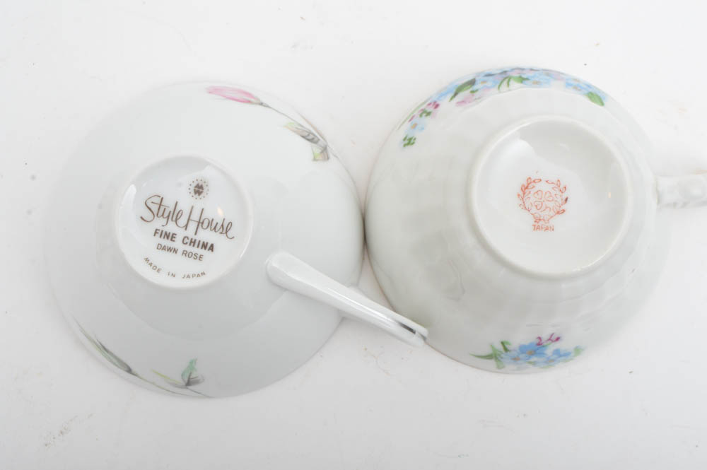 Assortment of Vintage Glass and China