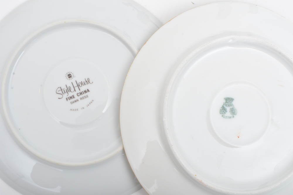 Assortment of Vintage Glass and China