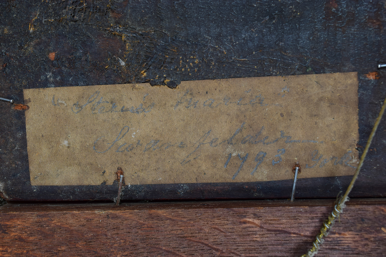 Original Oil Portrait of "Sterne's Maria and Her Dog Silvio"