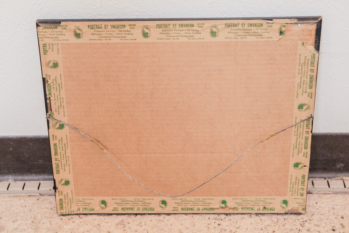 Framed Etching by Menzo Van Esveldt 1947