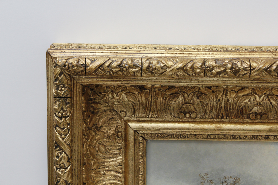 M.M. Jacobi Oil Painting of  A Welsh Fishing Scene