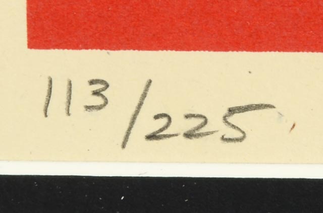 Shepard Fairey Serigraph "Henry Rollins Frequent Flyer Tour"