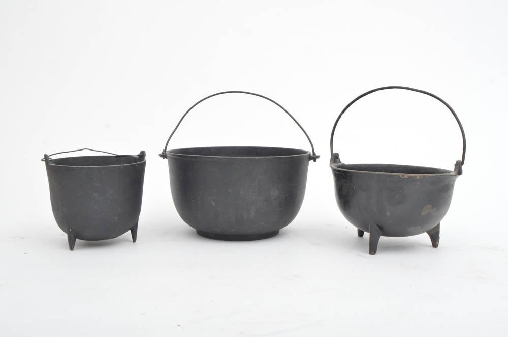 Variety of Cast Iron Cookware