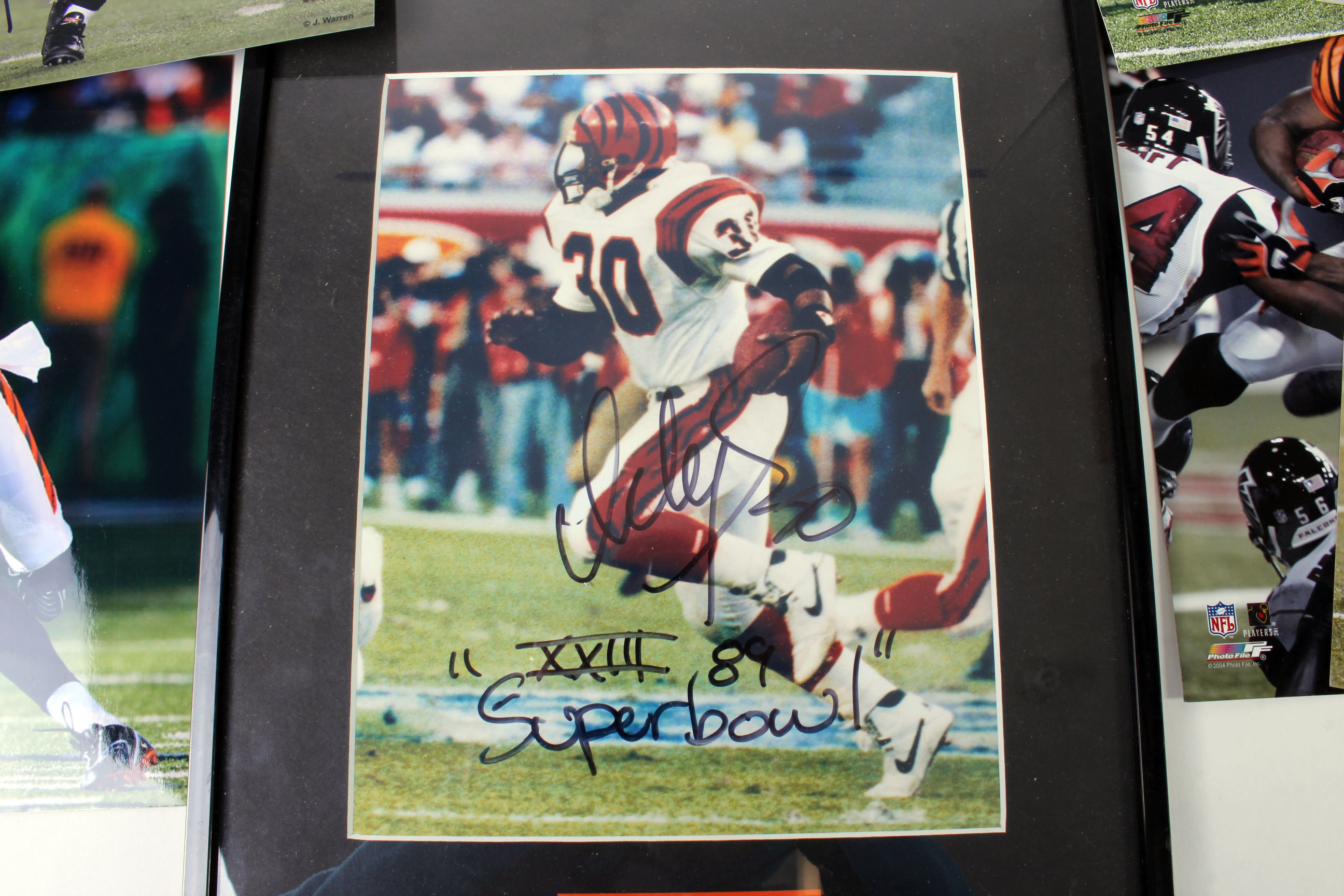 Collection of Cincinnati Bengals Autographs and Collectibles