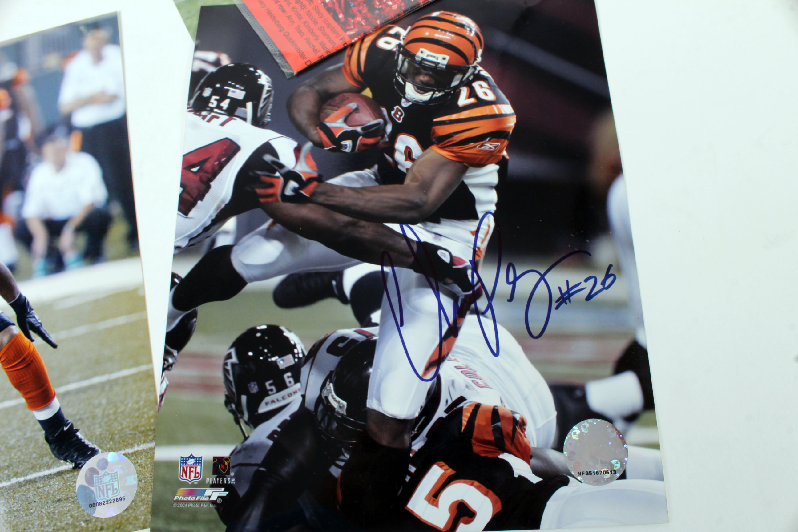 Collection of Cincinnati Bengals Autographs and Collectibles