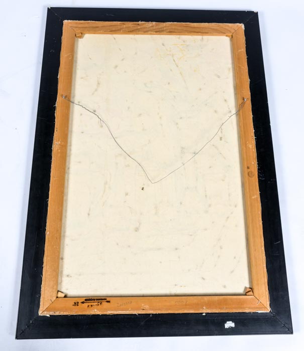 Original Brutalist Style Painting By Renet