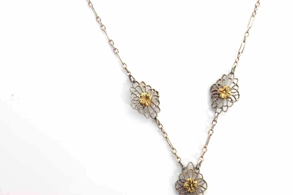 Victorian Gold Plated Necklace
