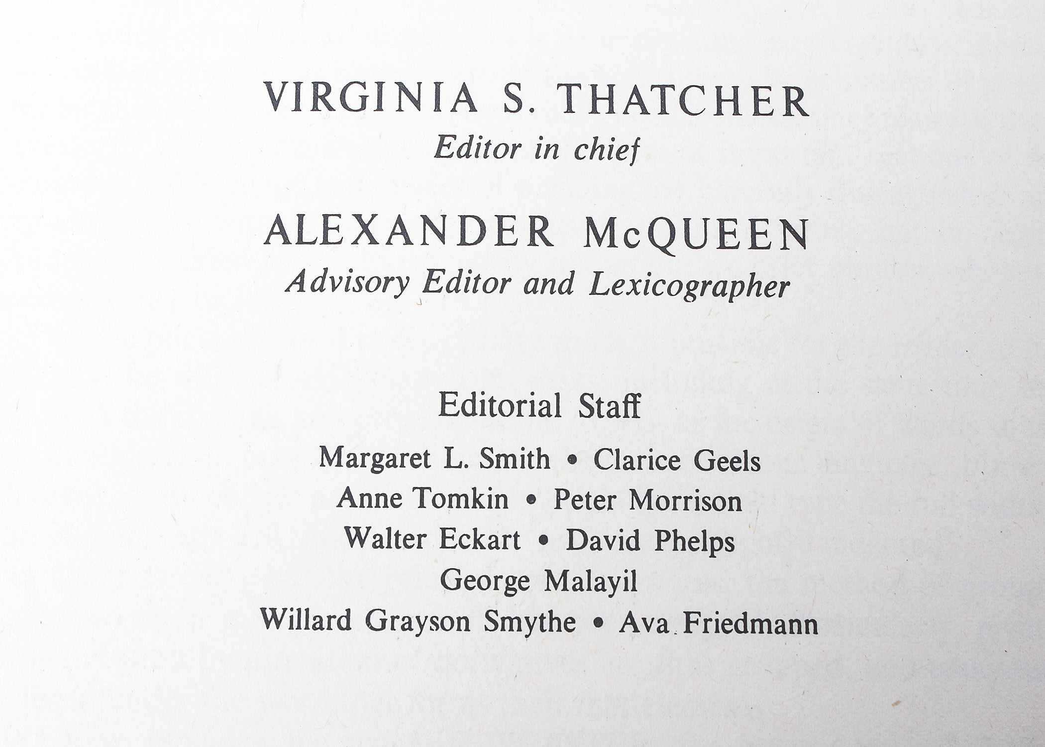 Rand McNally "Grand Atlas" and Webster Encyclopedic Dictionary