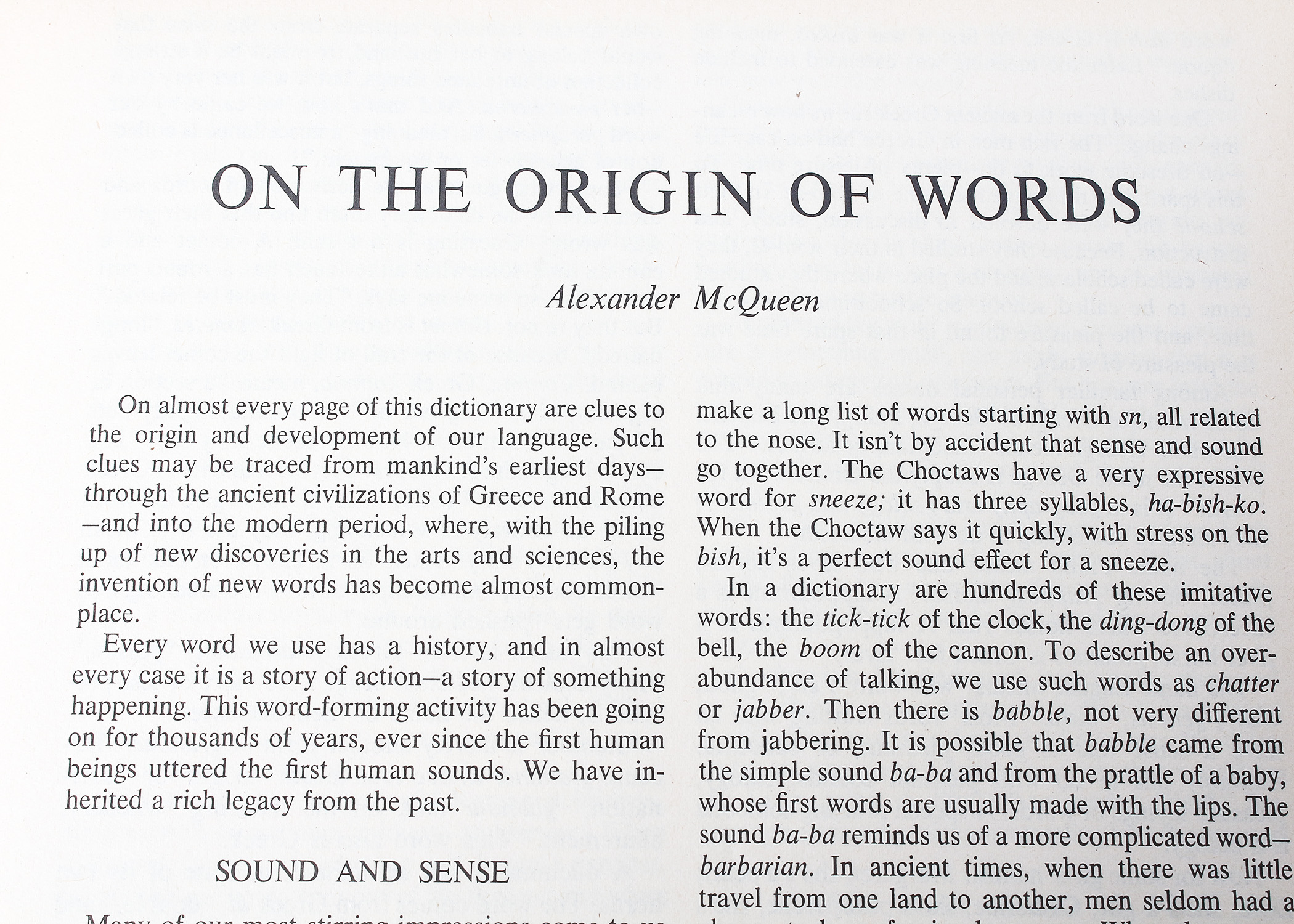 Rand McNally "Grand Atlas" and Webster Encyclopedic Dictionary