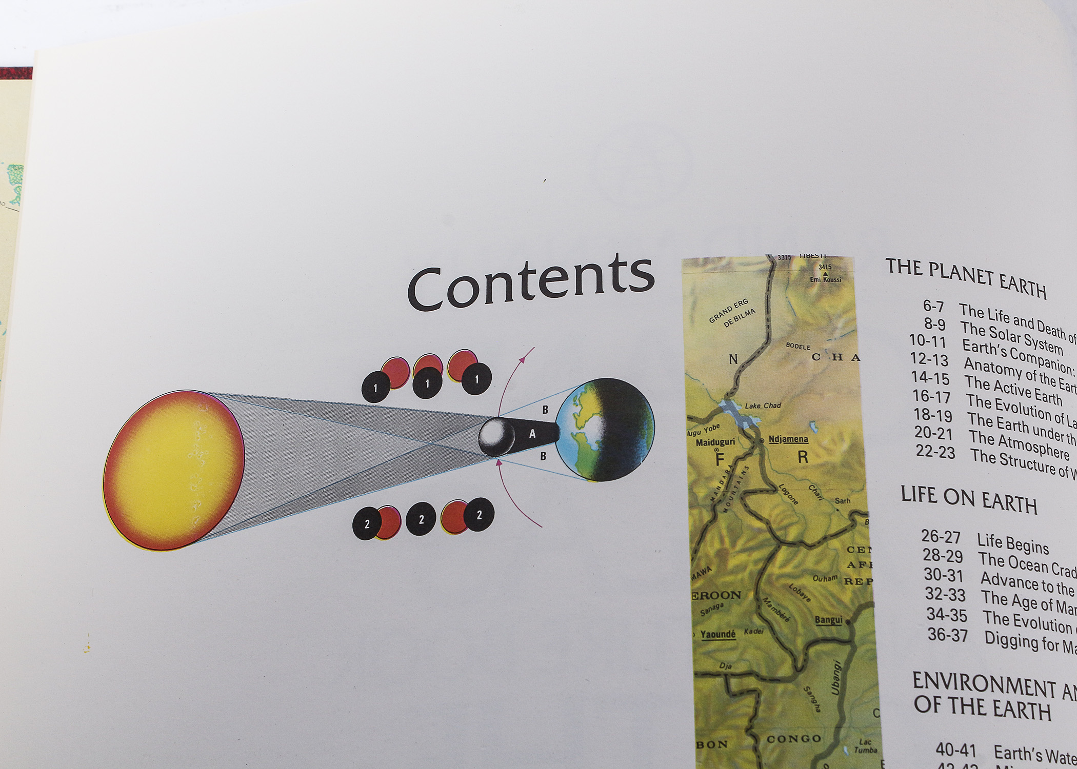 Rand McNally "Grand Atlas" and Webster Encyclopedic Dictionary