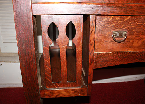 Mission Style "Heirloom" Library Table by Gray Furniture Co.