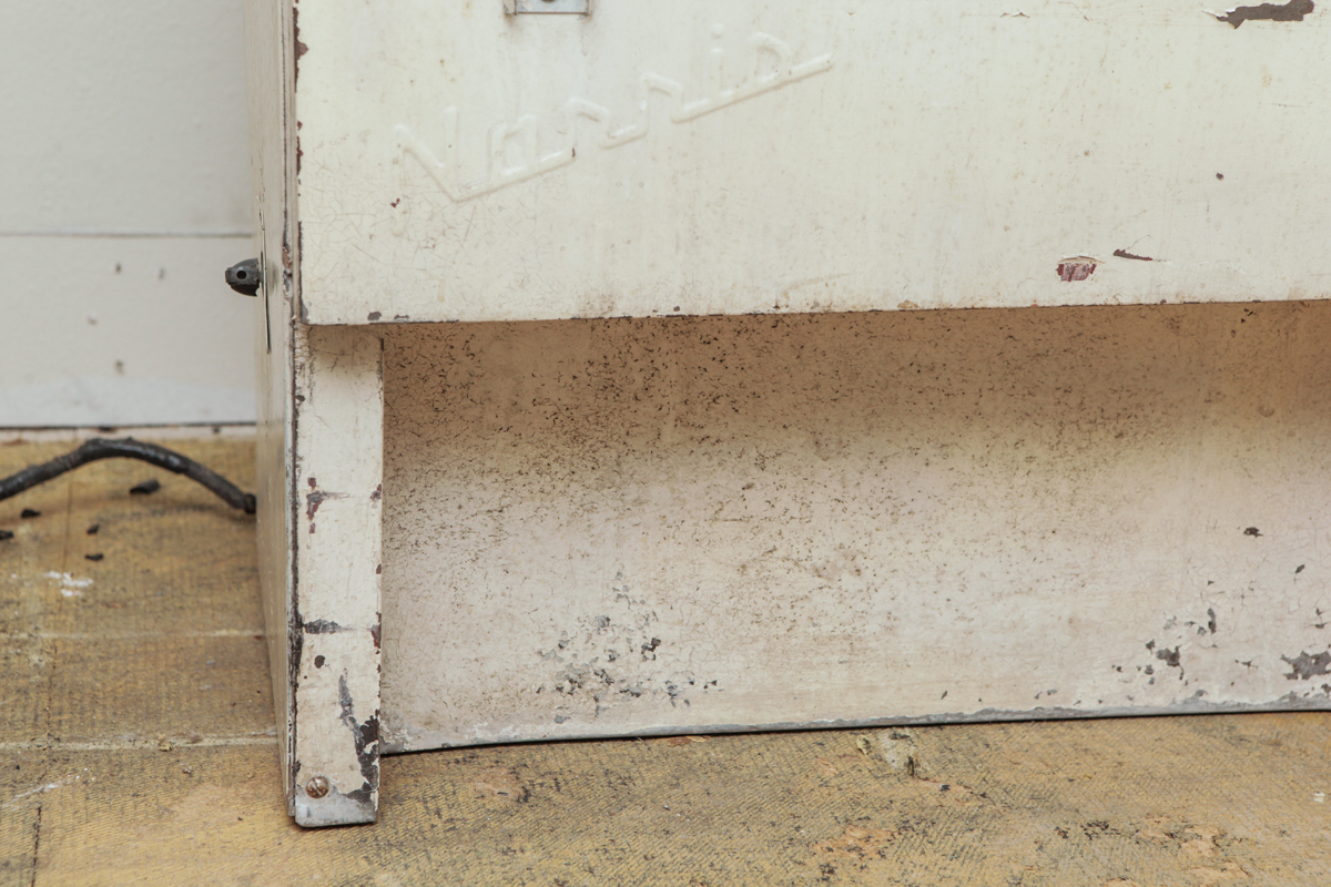 Vintage Norris Refrigerator with Borden Milk Decal