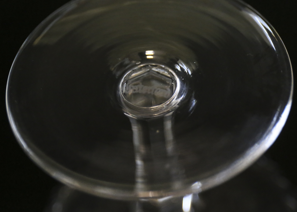 Six Waterford "Lismore" Dessert Glasses