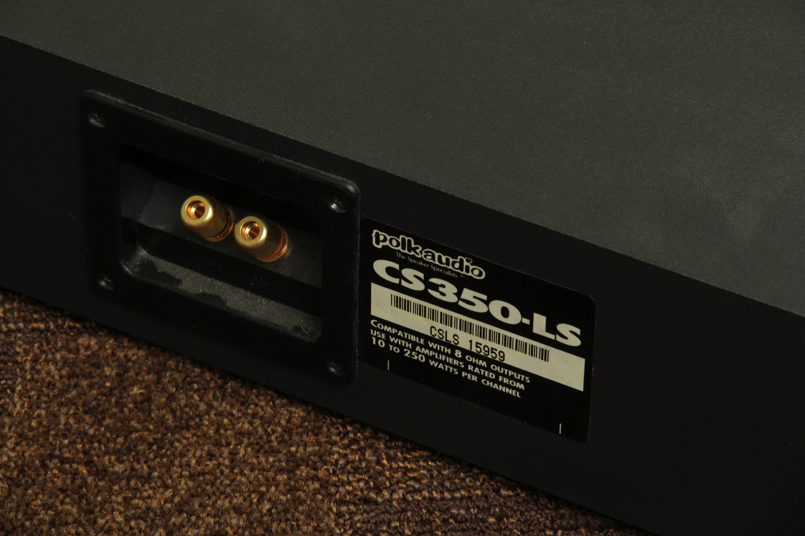 Polk Audio CS350-LS Center Speaker