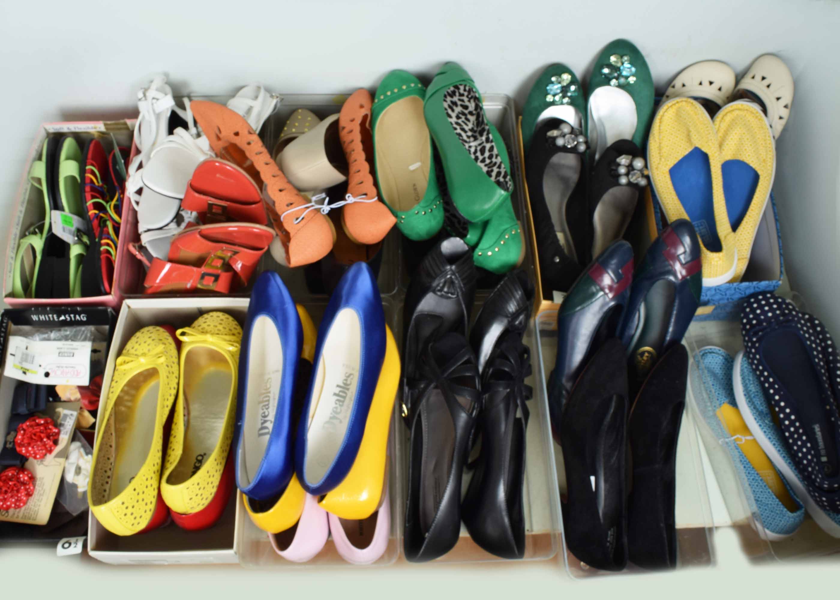 Women's Flats, Sandals and Shoe Clip Collection