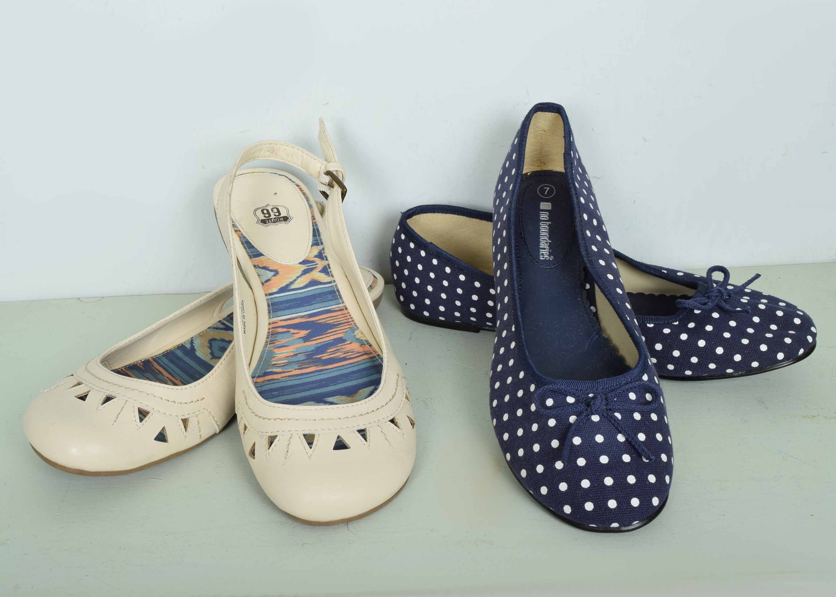 Women's Flats, Sandals and Shoe Clip Collection