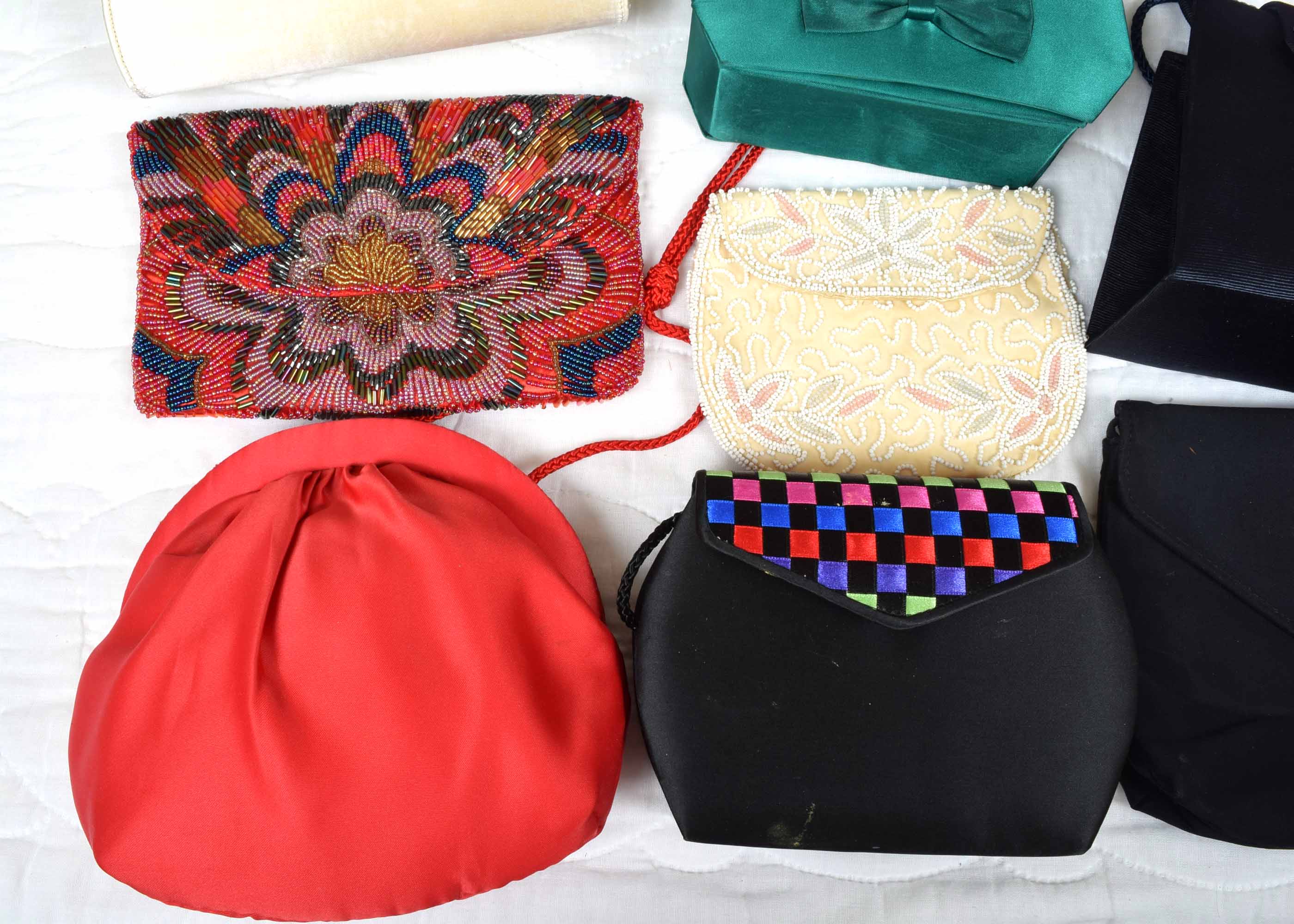 Evening Bag and Beaded Bag Assortment