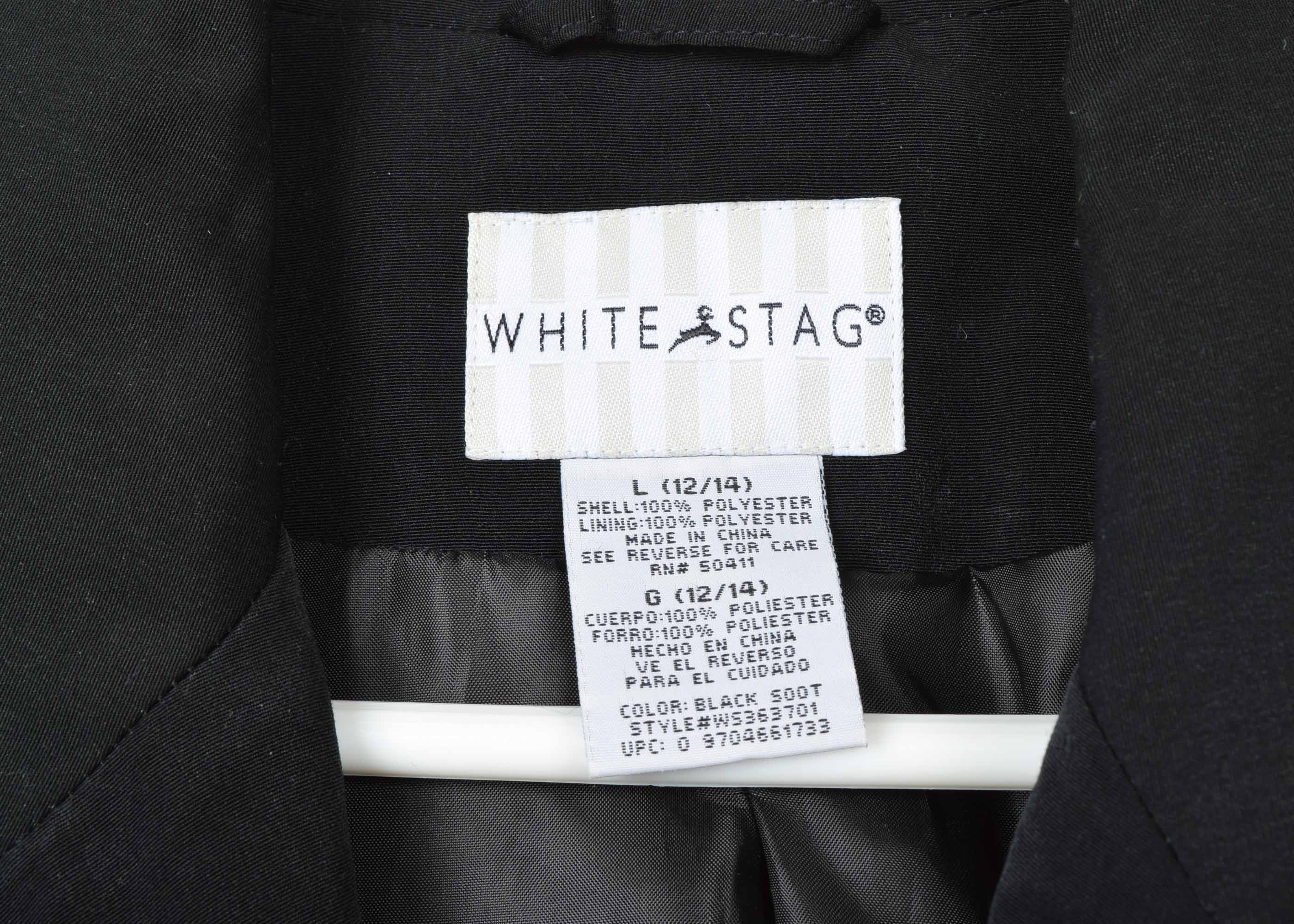 Women's Trendy Black and White Raincoats