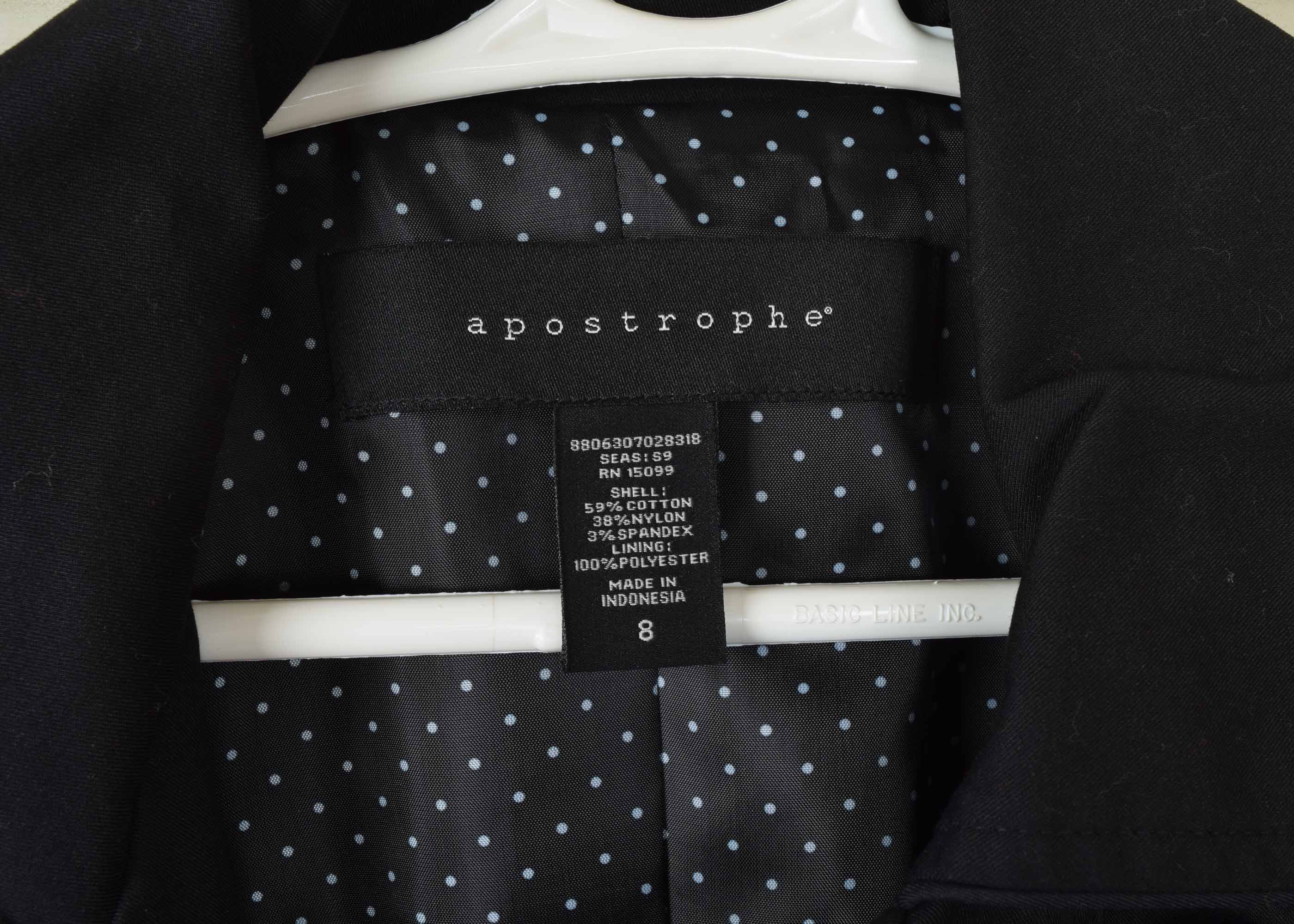 Women's Trendy Black and White Raincoats