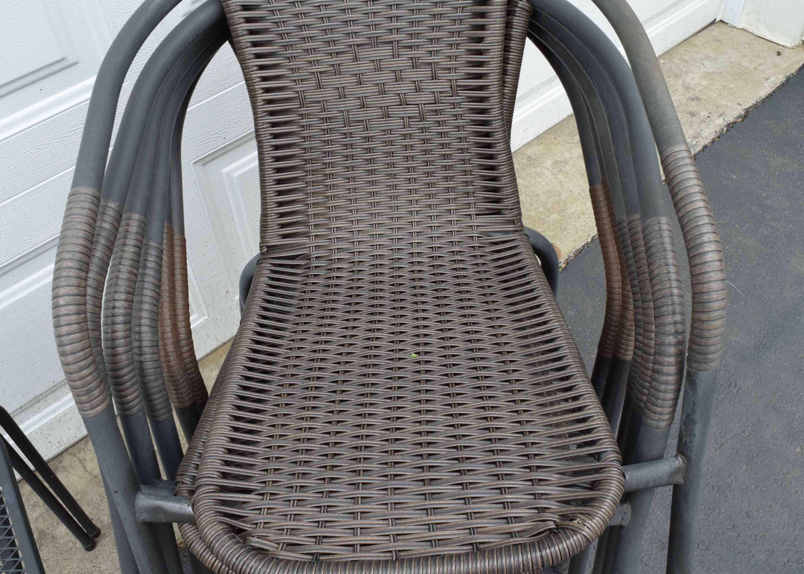 Outdoor Patio Chairs and Side tables