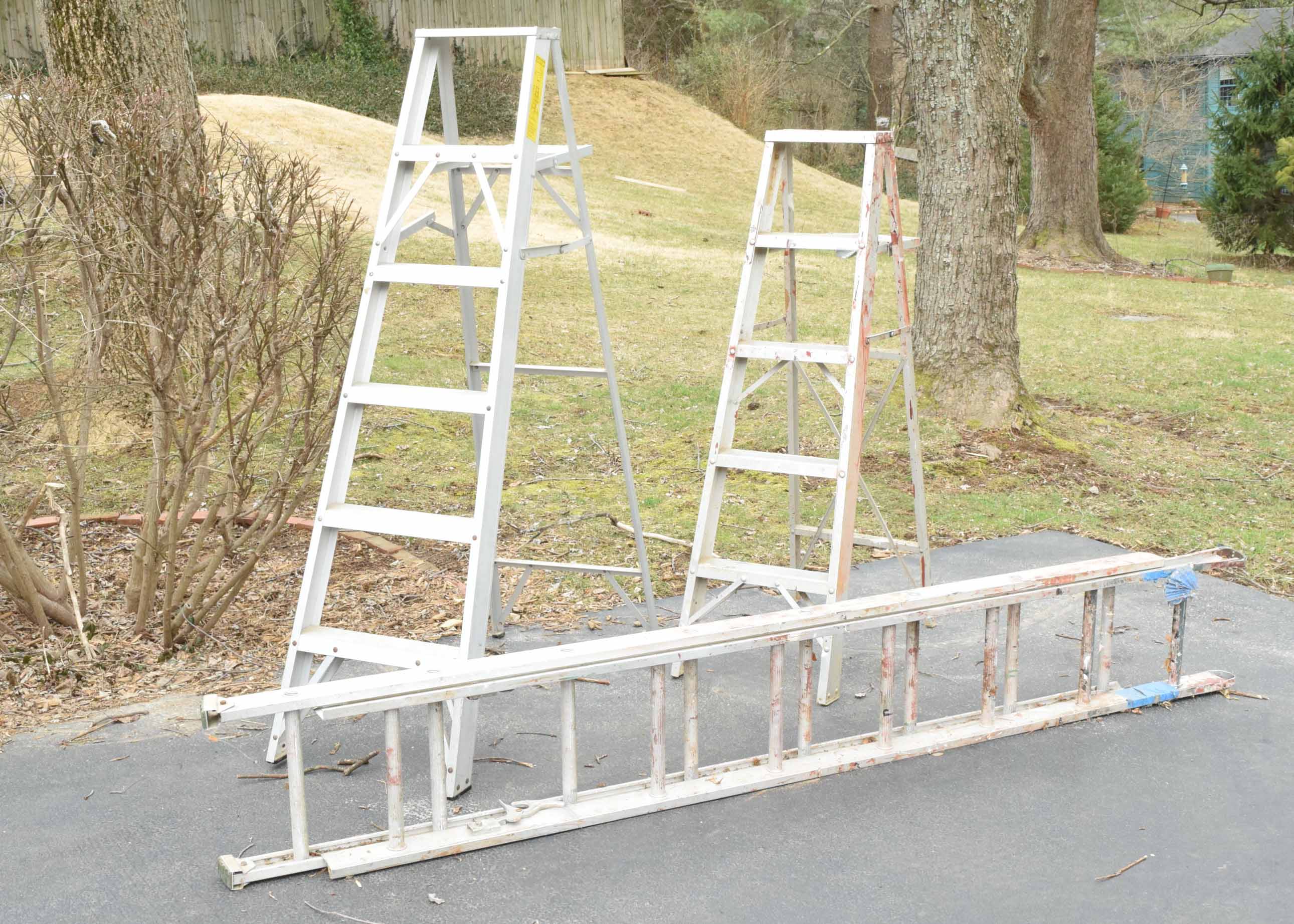 Outdoor Ladder Trio