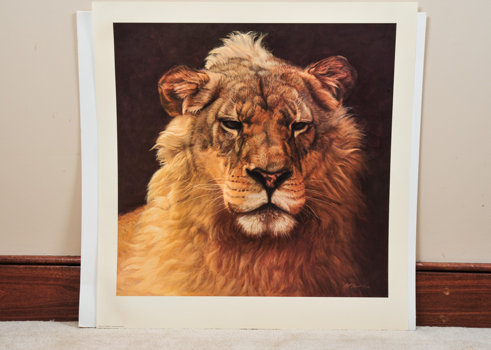 Signed Limited Edition Wildlife Prints