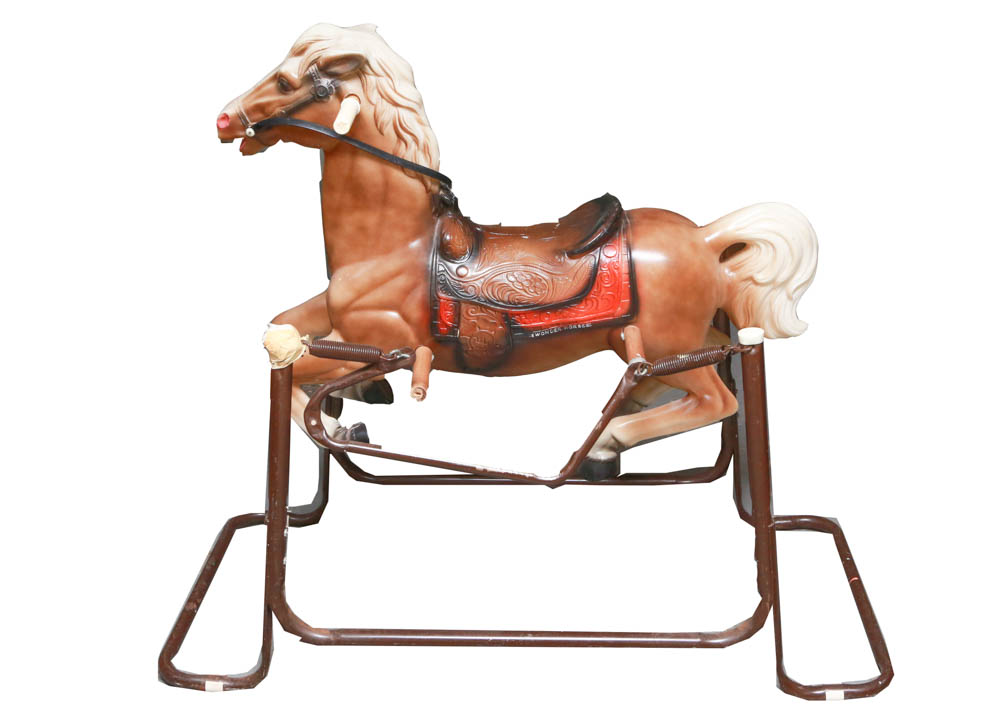 Vintage Wonder Horse Spring Rocking Horse