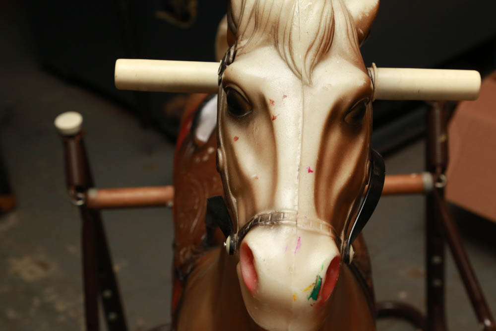 Vintage Wonder Horse Spring Rocking Horse