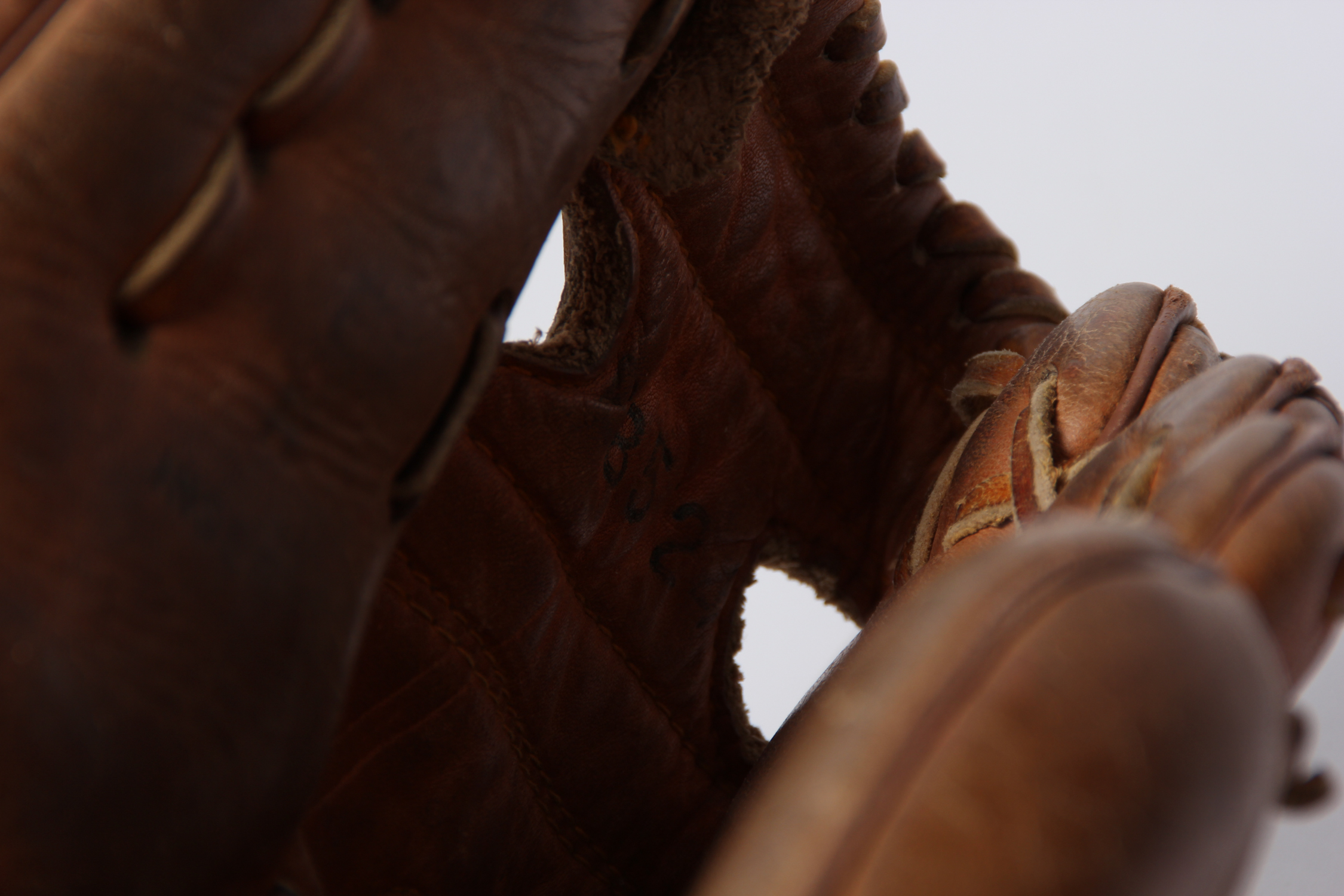 Vintage Seaway Right-Handed Baseball Glove