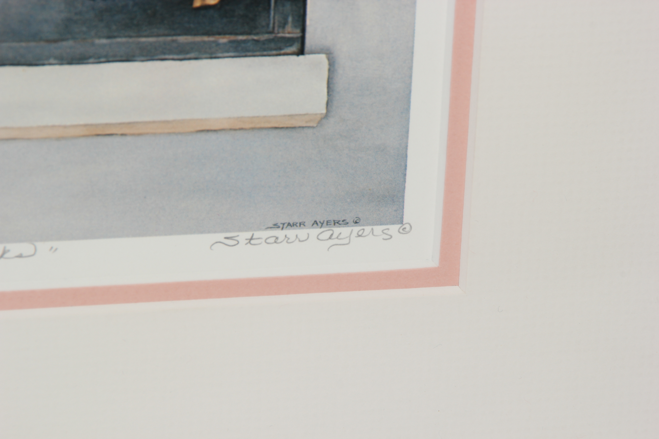 Trio of Starr Ayers Signed Lithographs