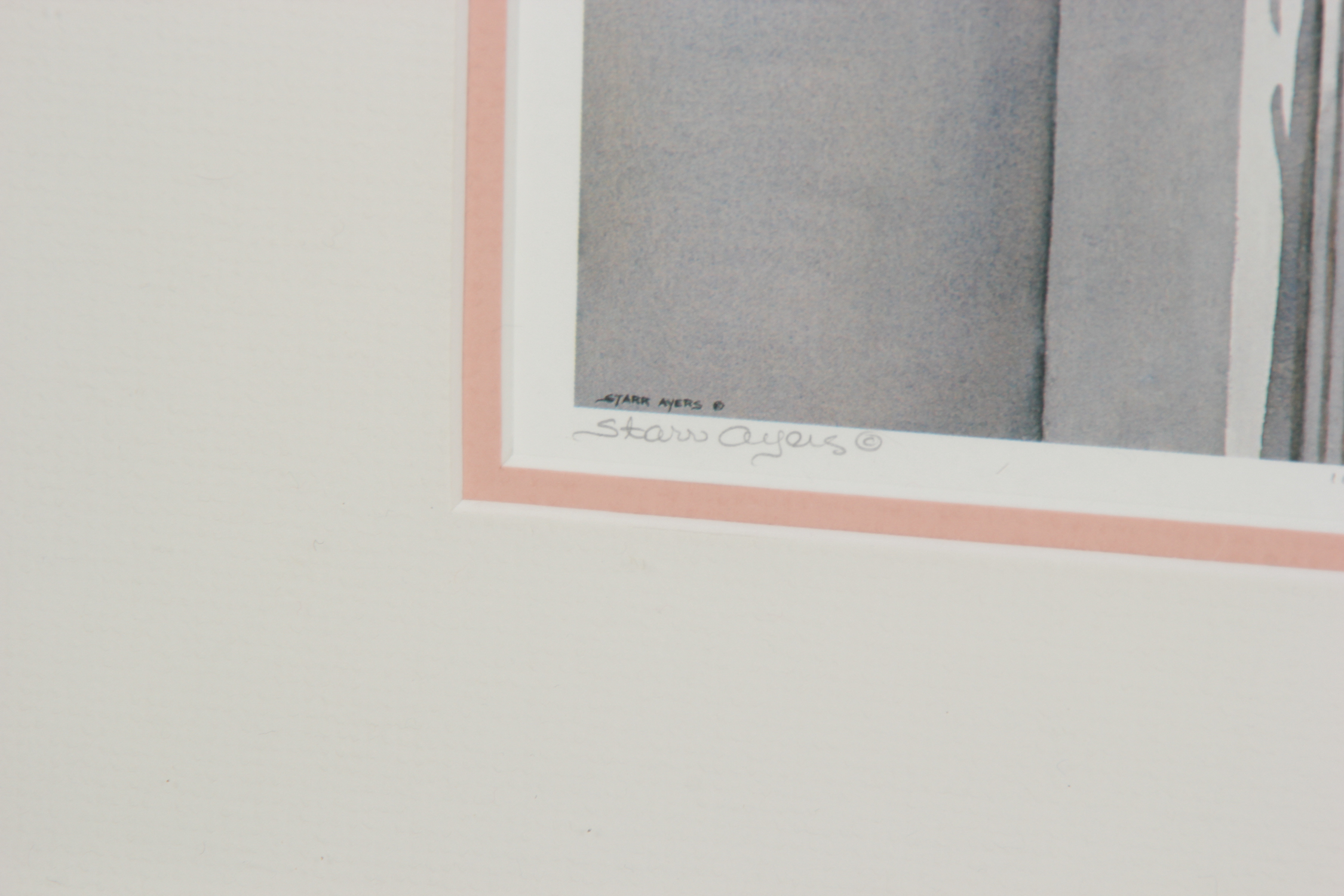 Trio of Starr Ayers Signed Lithographs