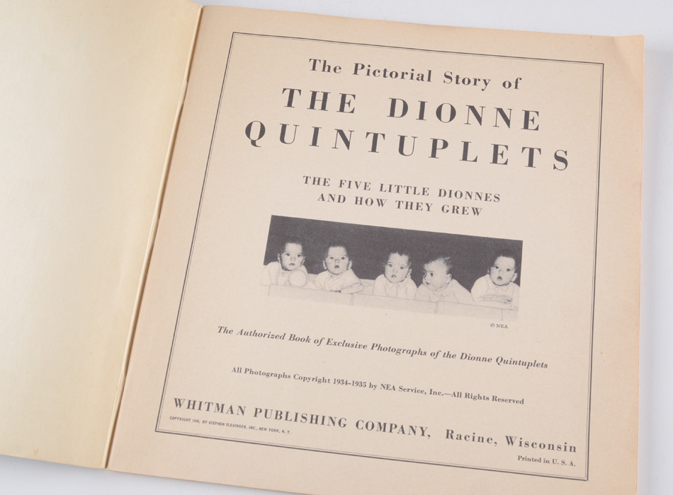 Dionne Quintuplets Doll Set