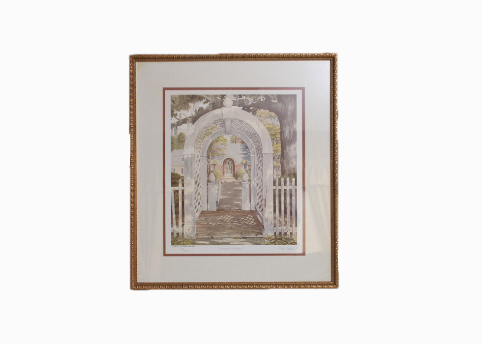 Miles Melton "Sandra's Garden" Print