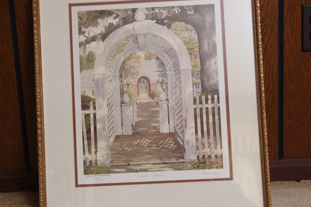 Miles Melton "Sandra's Garden" Print