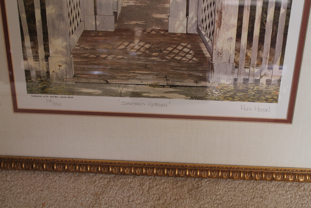 Miles Melton "Sandra's Garden" Print