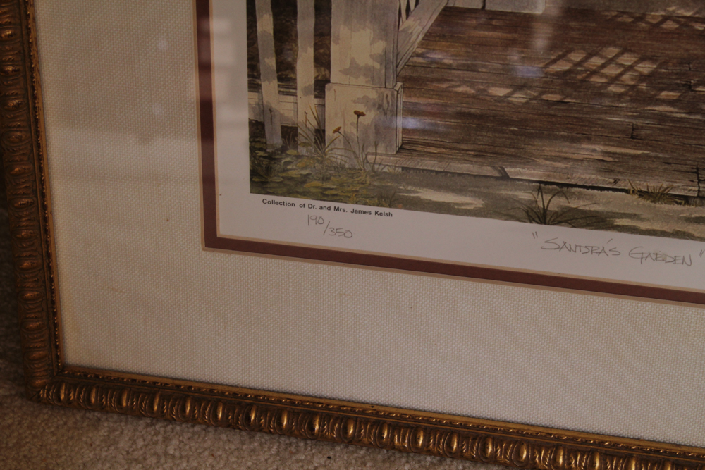 Miles Melton "Sandra's Garden" Print