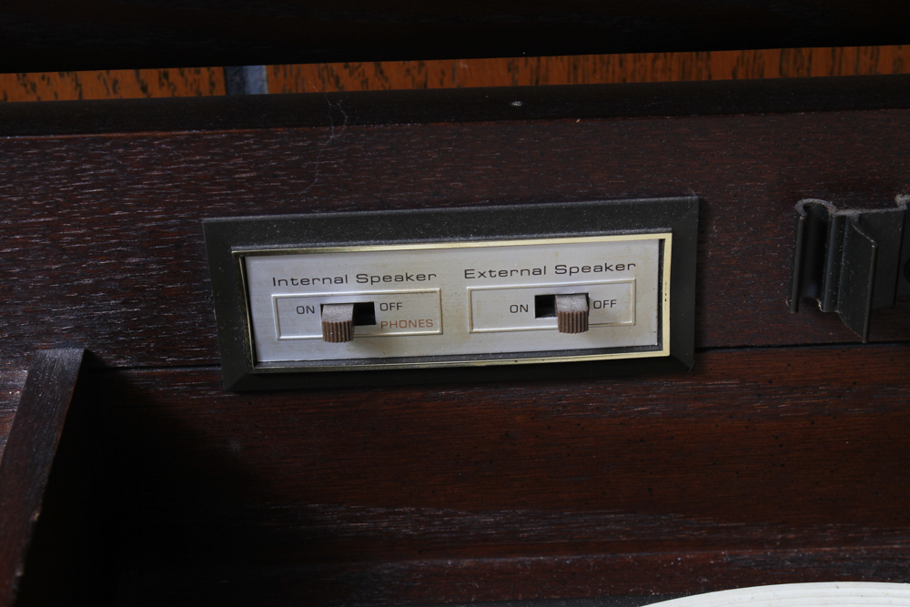 Vintage Zenith High Fidelity Stereophonic Radio and Record Cabinet