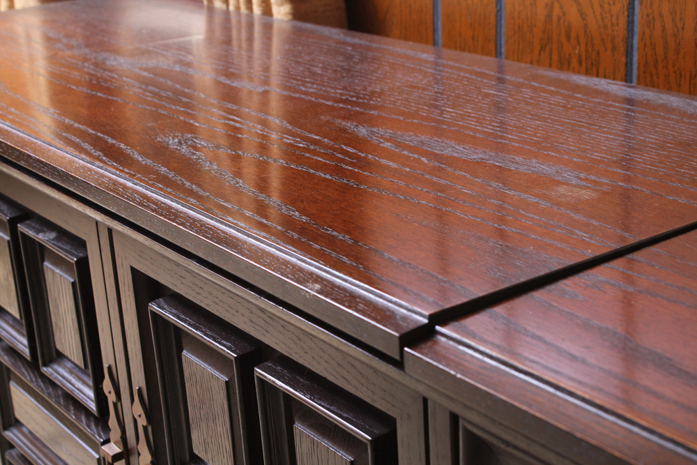 Vintage Zenith High Fidelity Stereophonic Radio and Record Cabinet