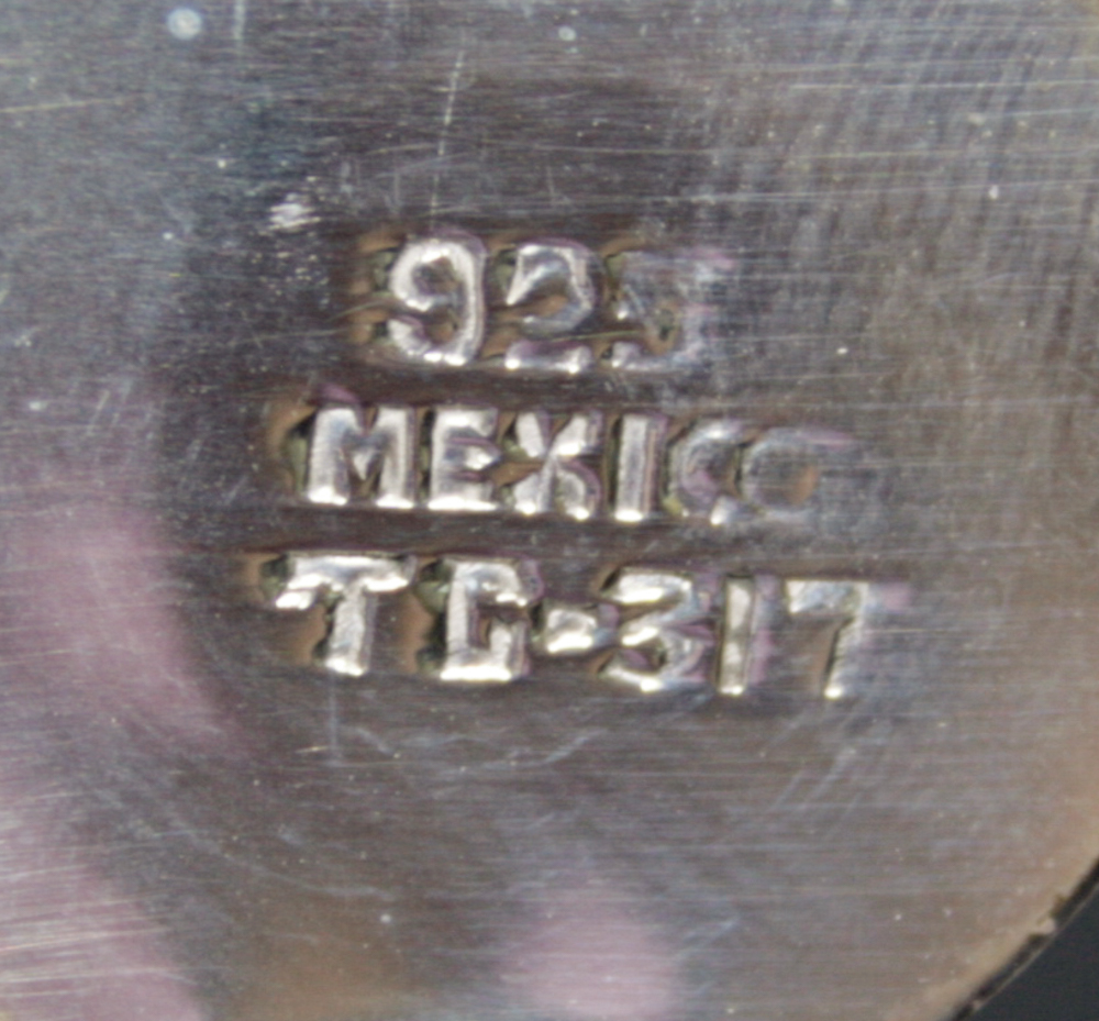 Mexican Sterling Six Photo Orb Locket and Chain