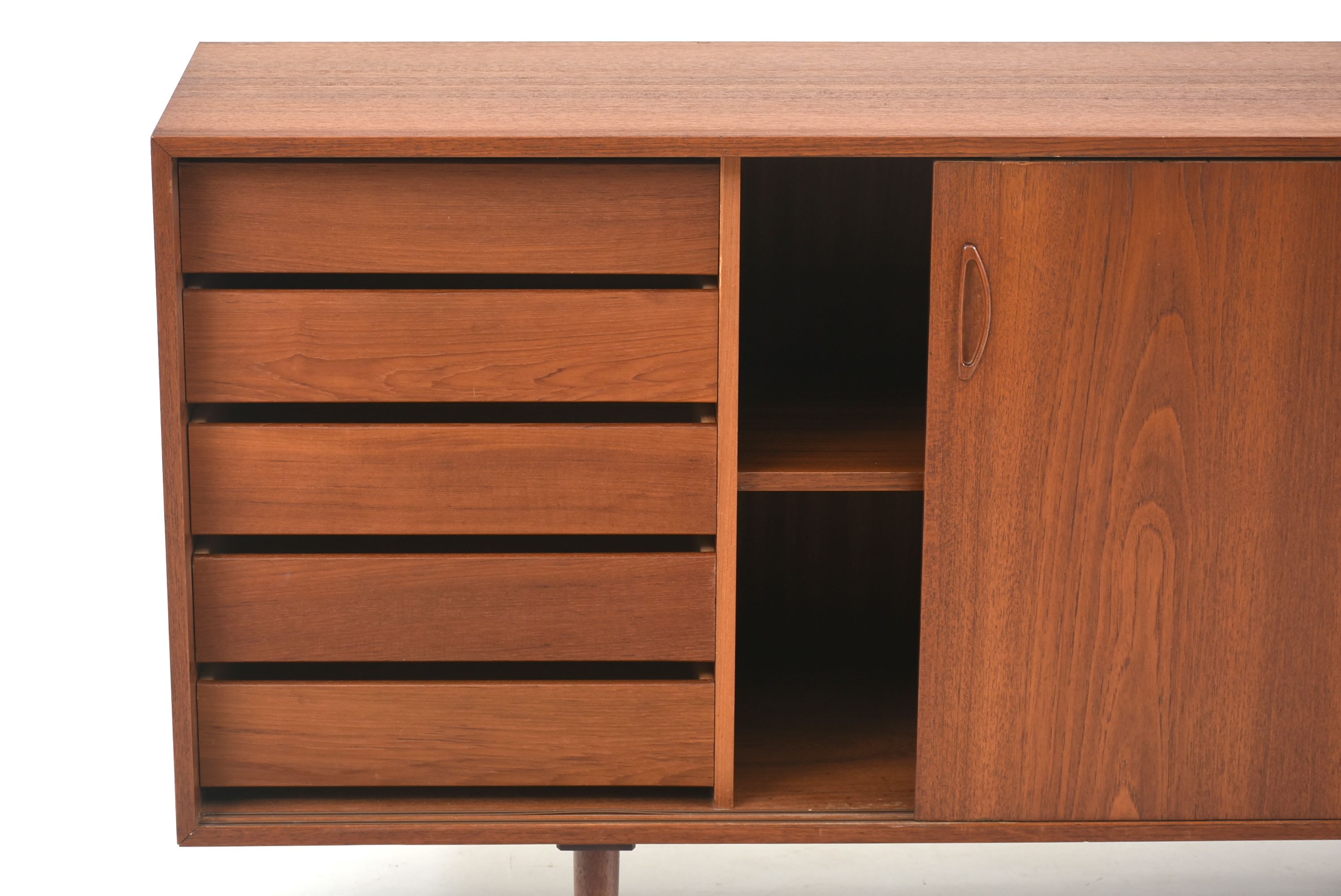 Danish Modern Teak Credenza