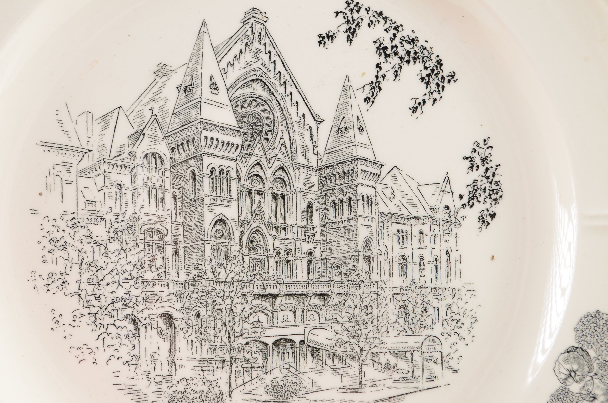 Assortment of Limited Edition Cincinnati Landmark Plates