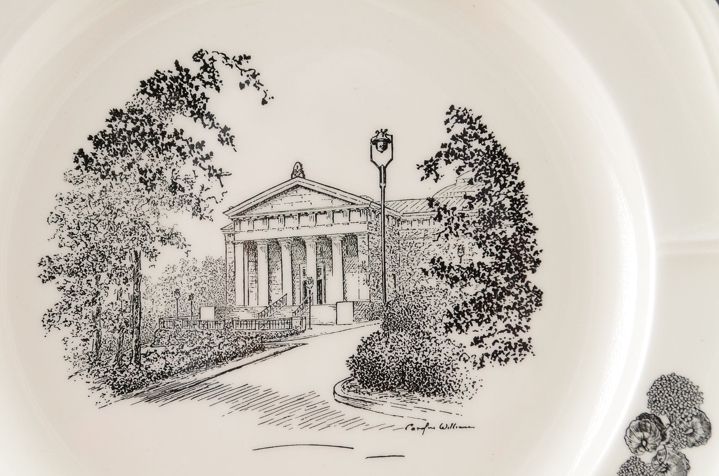 Assortment of Limited Edition Cincinnati Landmark Plates