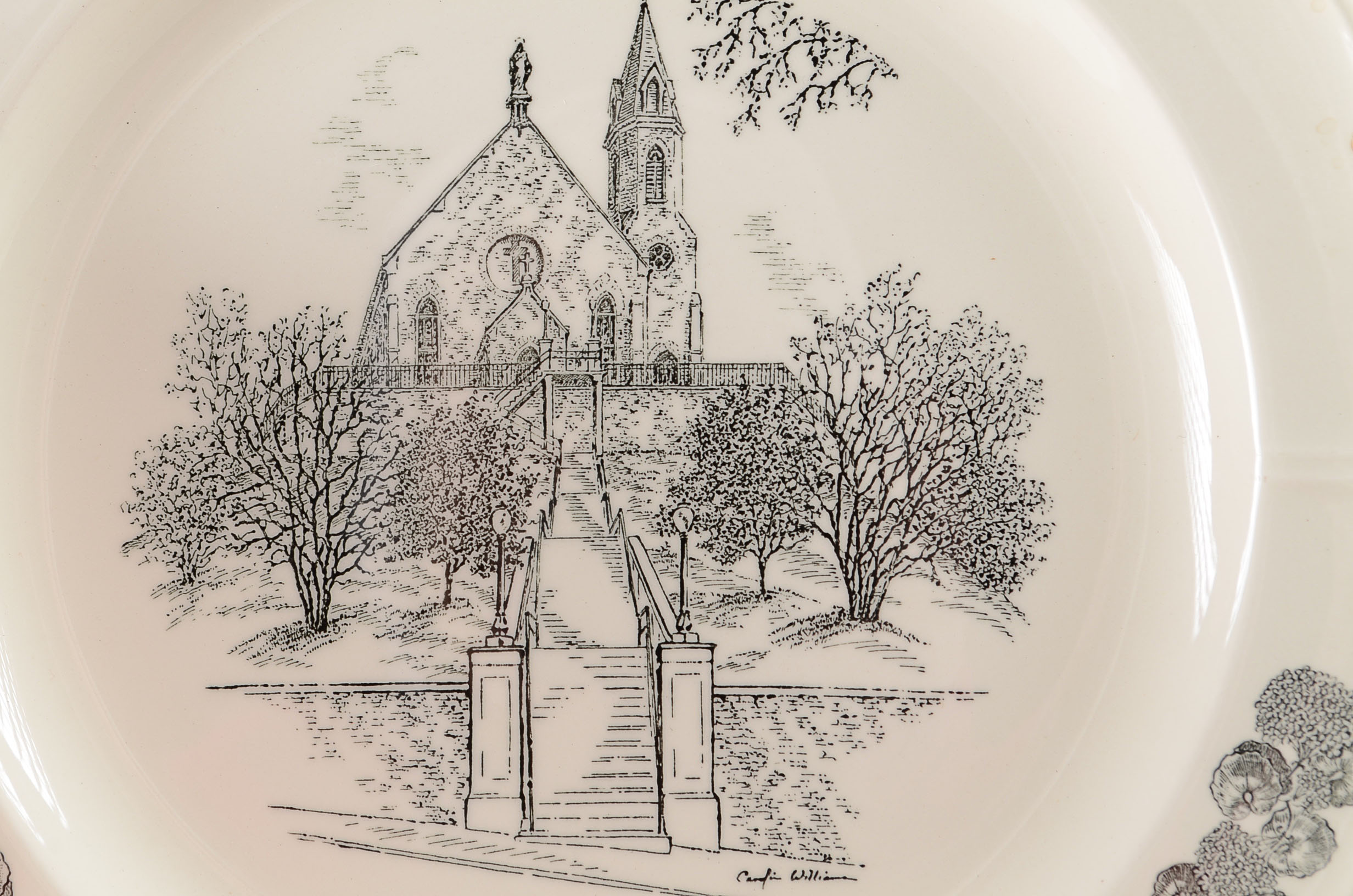 Assortment of Limited Edition Cincinnati Landmark Plates