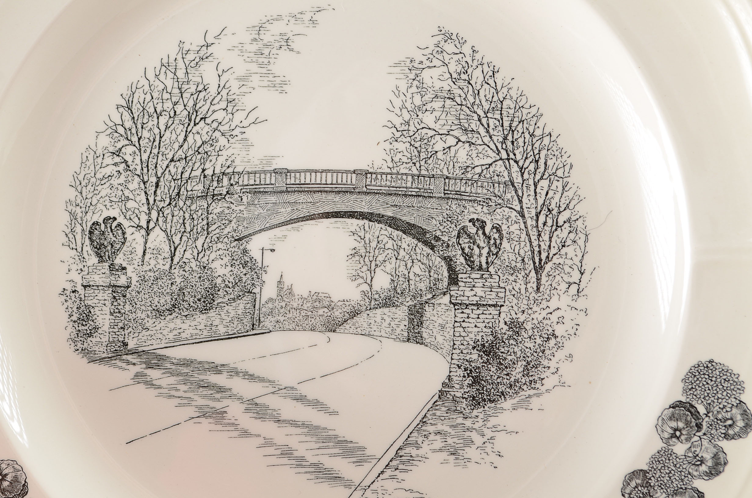 Assortment of Limited Edition Cincinnati Landmark Plates