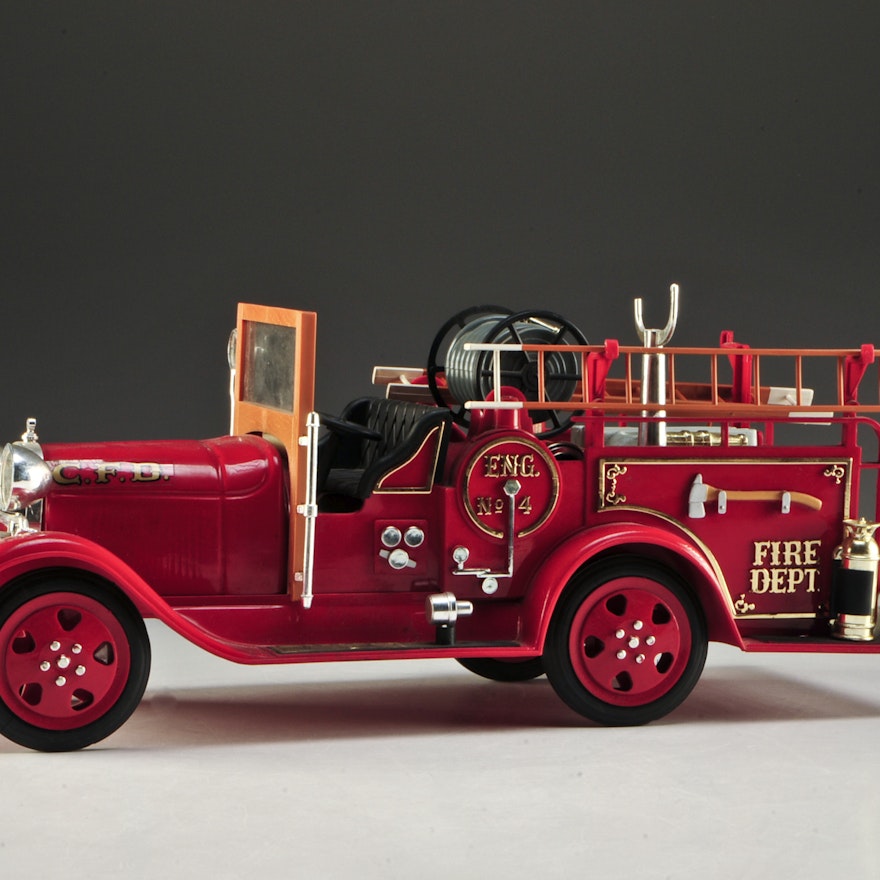 Collectible Fire Truck Decanter