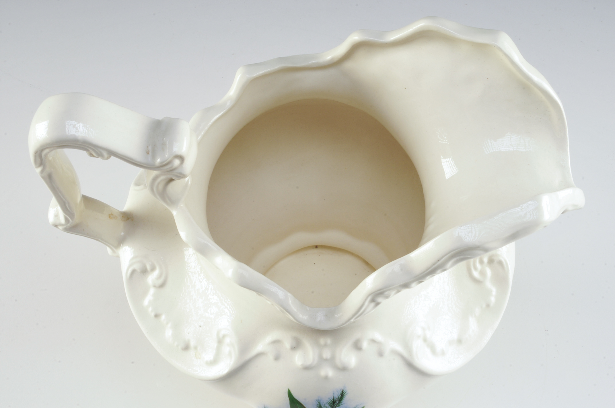 Arnel's Pottery Pitcher and Wash Basin